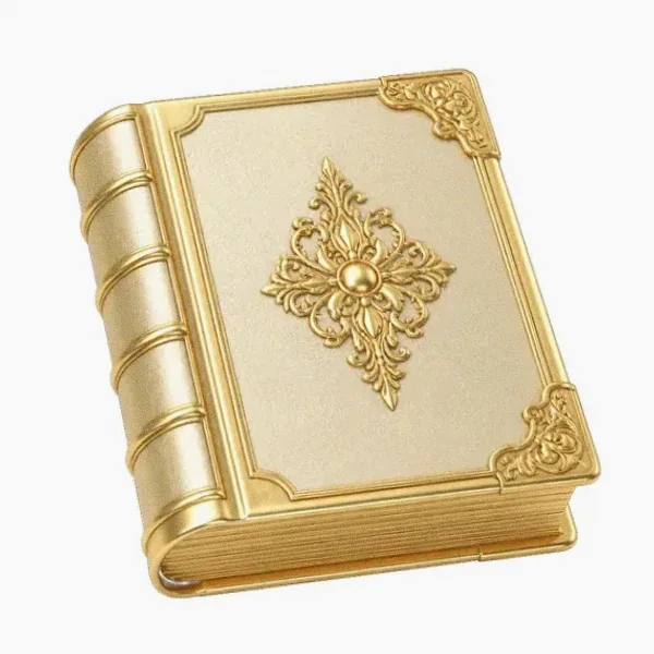 Leather-bound book — Spin Boss