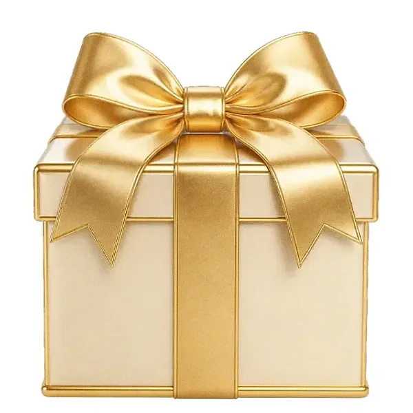 Wrapped gift box — Spin Boss