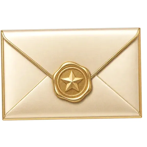 Sealed wax envelope — Spin Boss