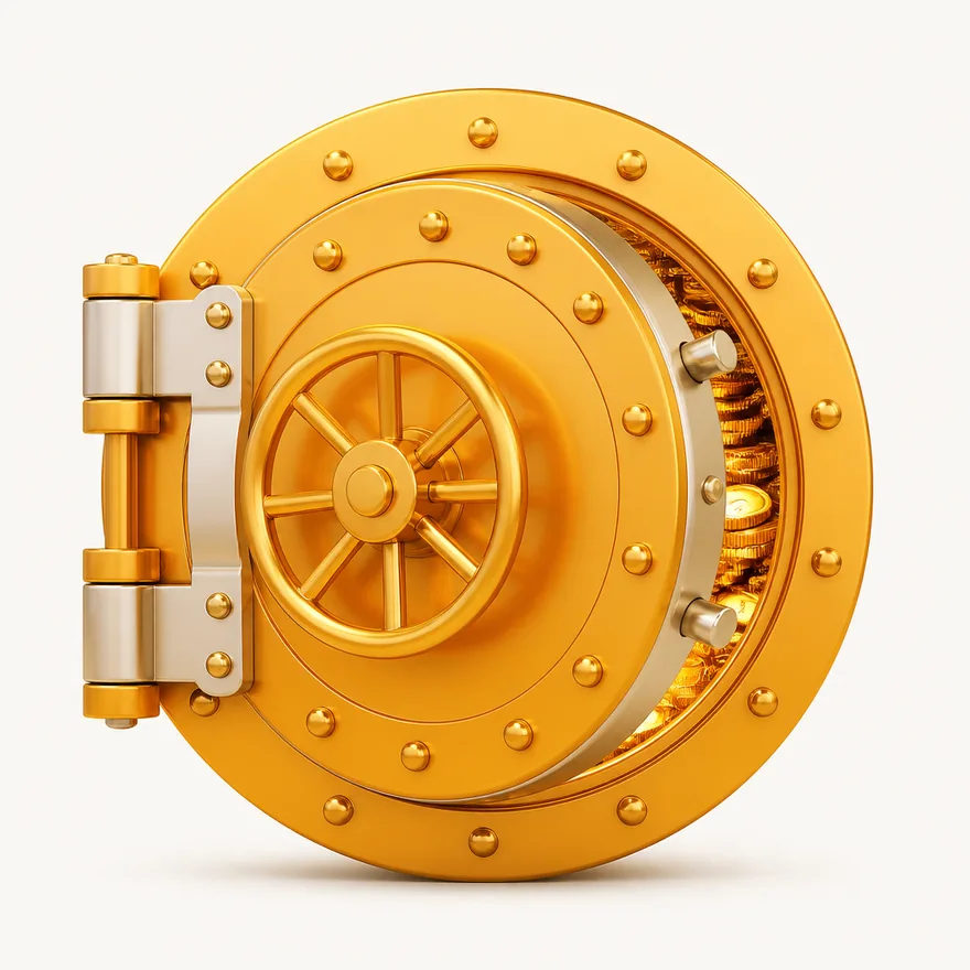 Round bank vault — Spin Boss