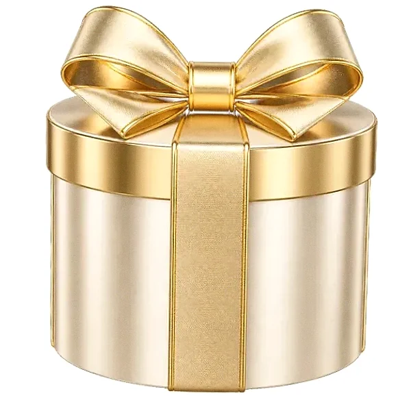 Round gift box — Spin Boss