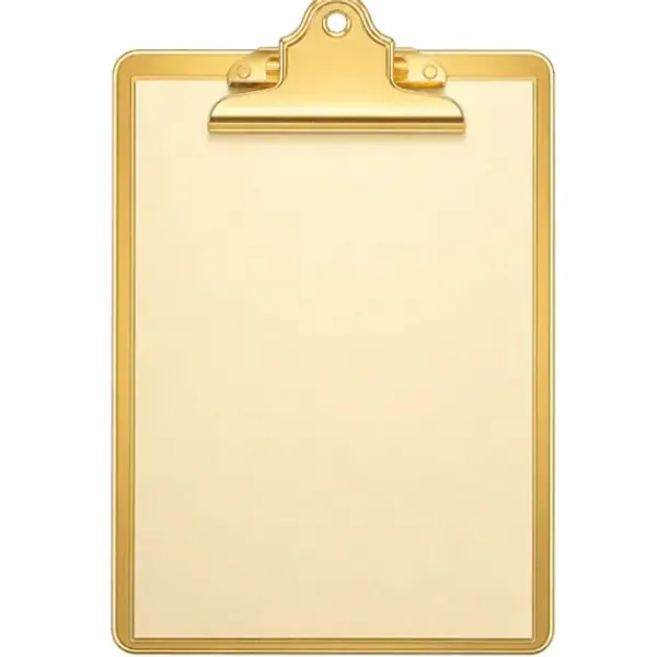 Blank clipboard — Spin Boss