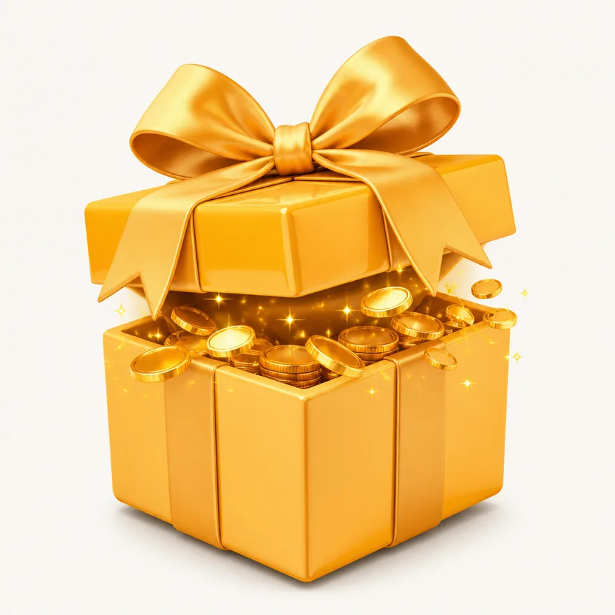 Ribbon-tied gift box — Spin Boss