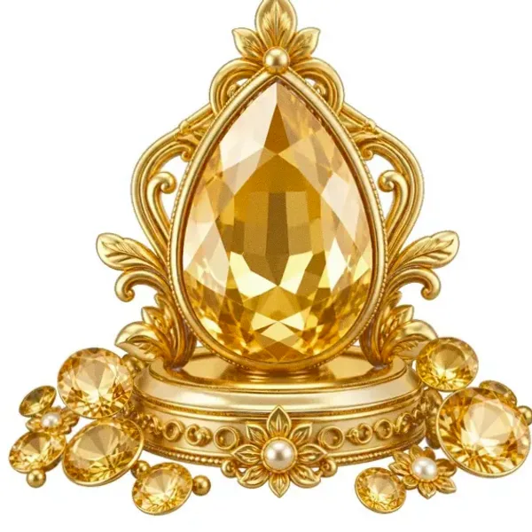 Faceted gemstone — Spin Boss