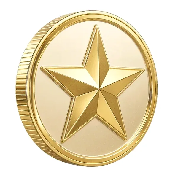 Star-emblem coin — Spin Boss