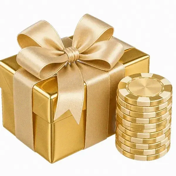 Gift box and chips — Spin Boss