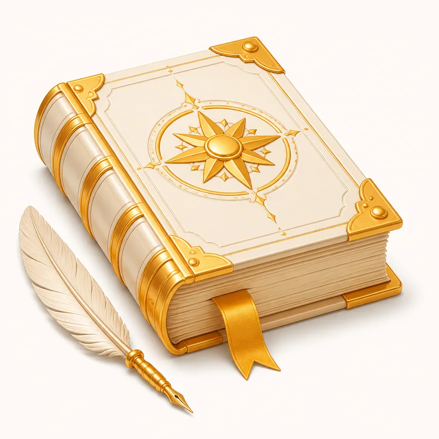 Thick open rulebook — Spin Boss
